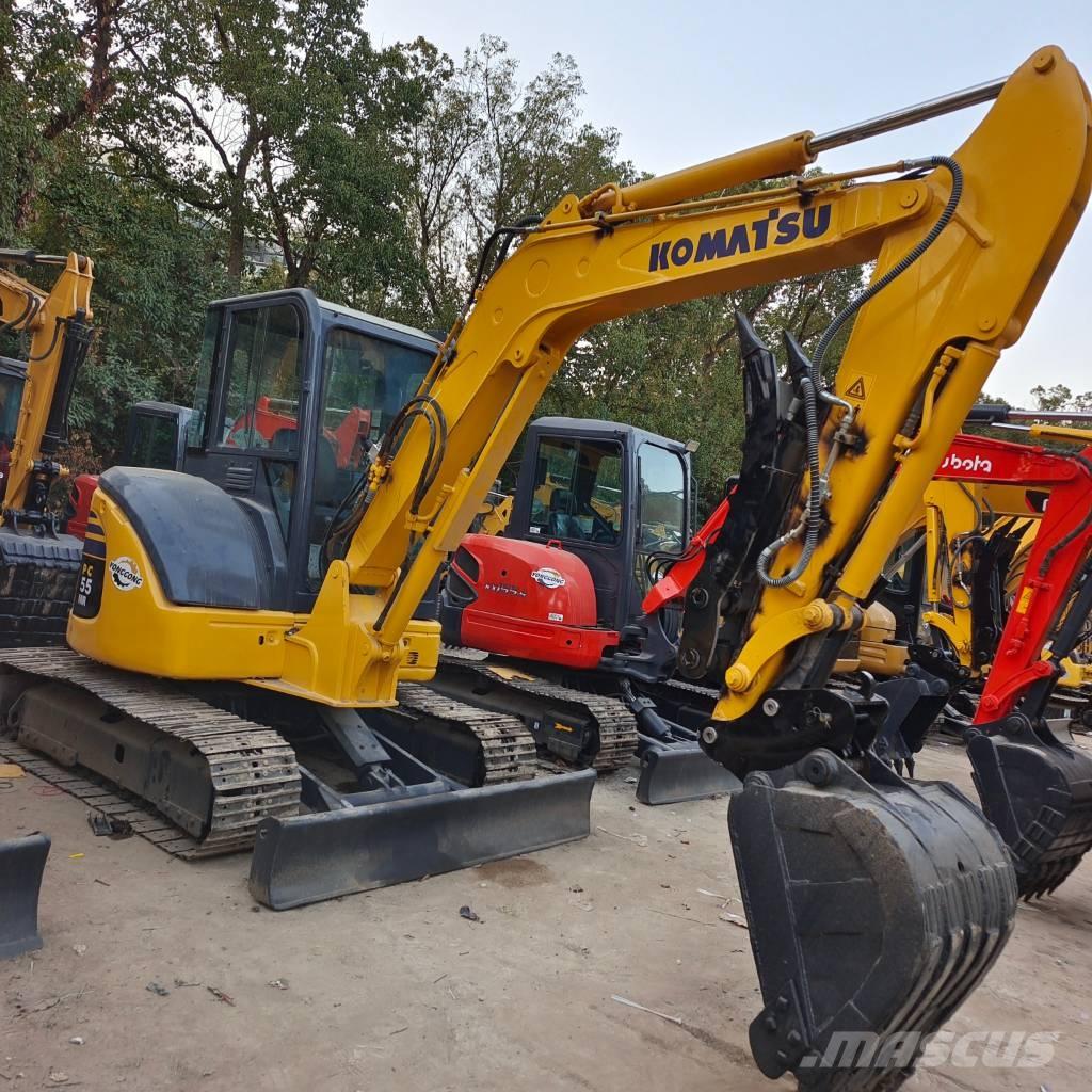 Komatsu PC 55 MR 소형 굴삭기 7톤 미만