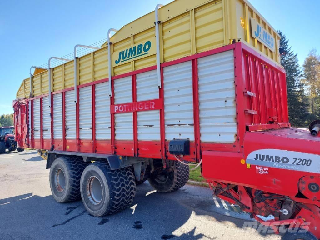Pöttinger Jumbo 7200 자동 적재 트레일러