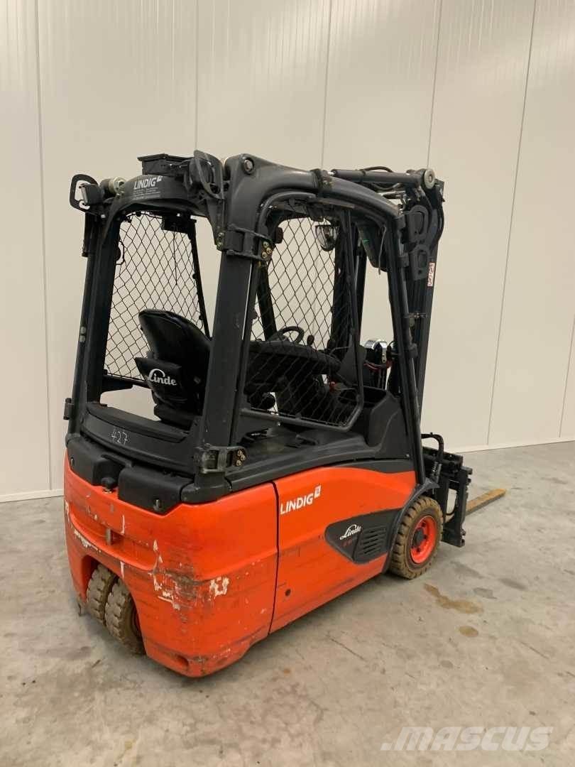 Linde E16 전동 지게차