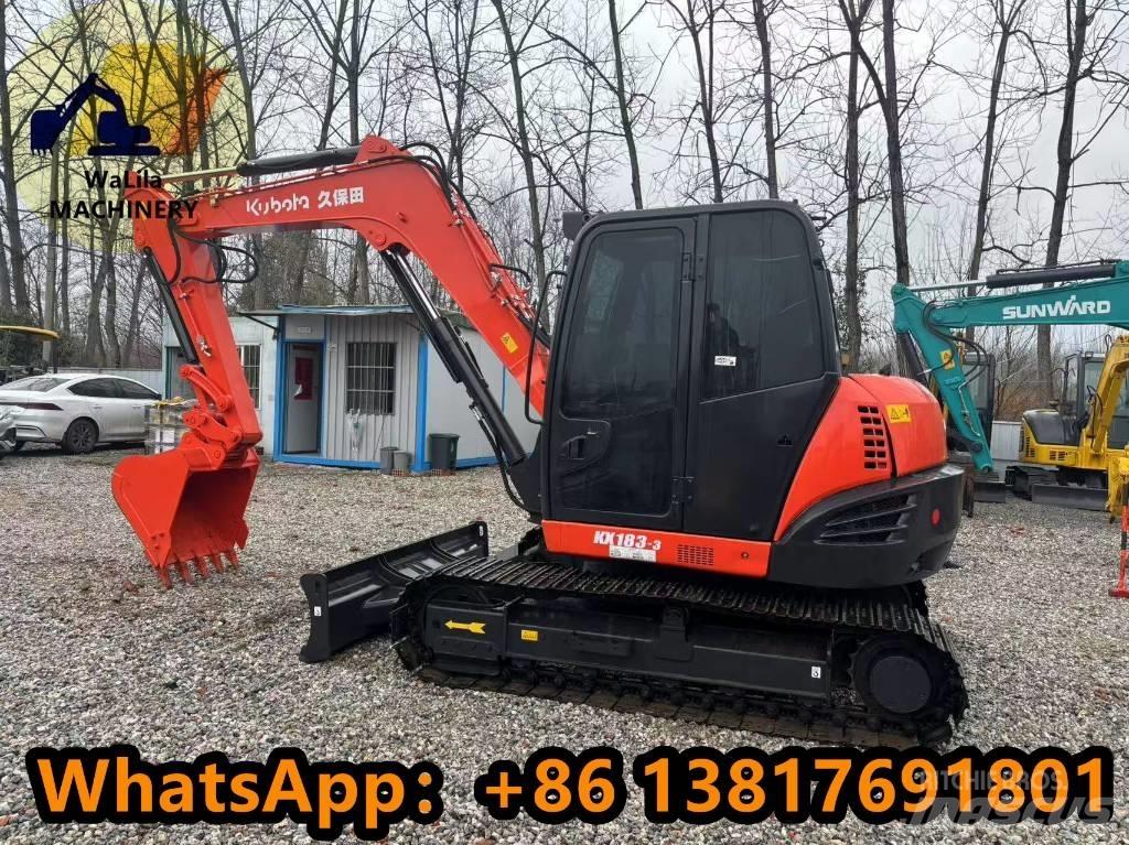 Kubota KX 183 소형 굴삭기 7톤 미만