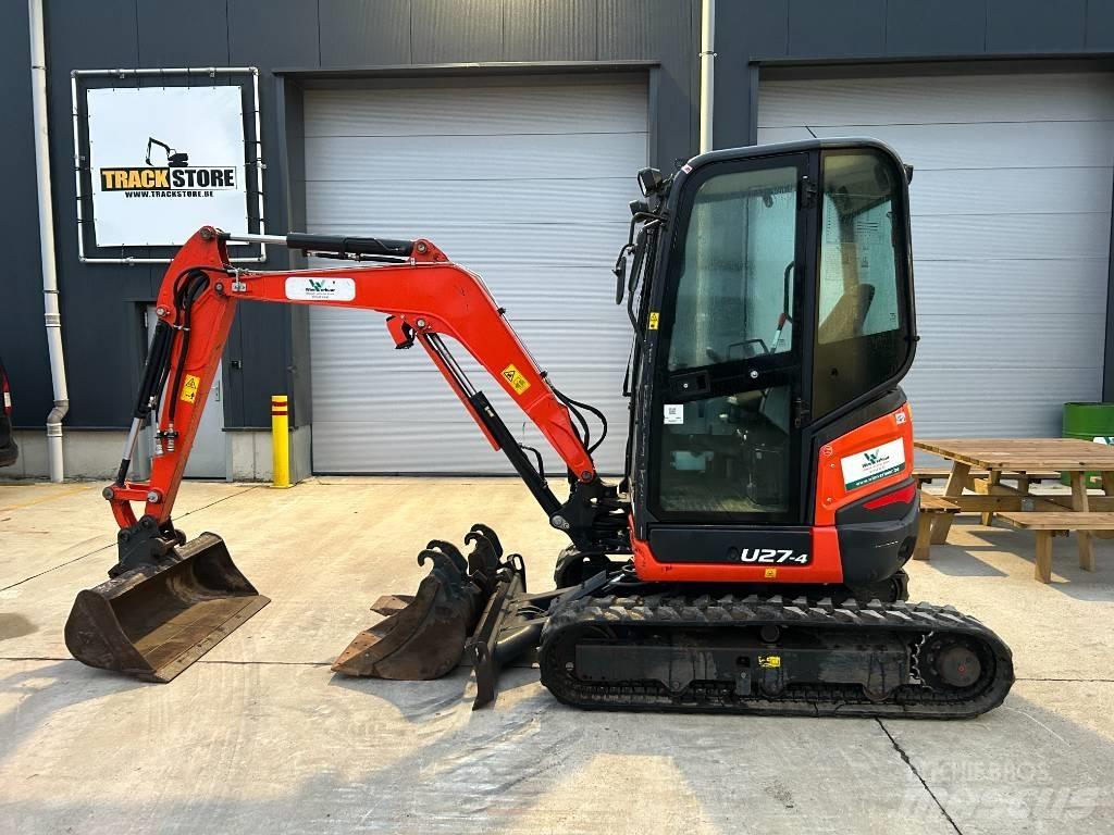 Kubota U 27-4 소형 굴삭기 7톤 미만