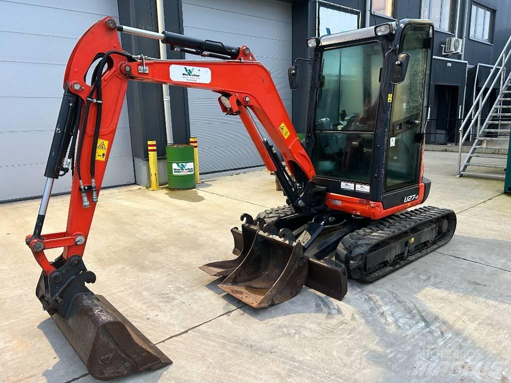 Kubota U 27-4 소형 굴삭기 7톤 미만