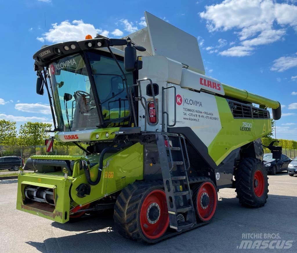CLAAS Lexion 7500 TT 콤바인 수확기