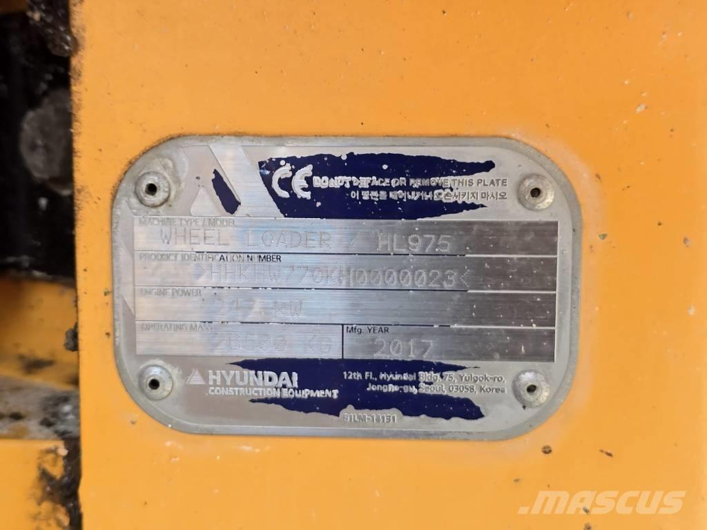 Hyundai HL 975  휠로우더