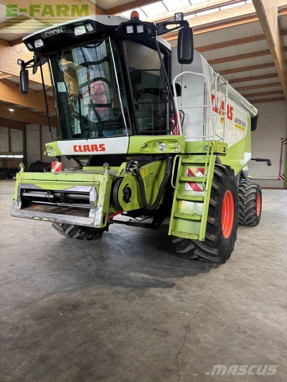 CLAAS lexion 560 콤바인 수확기