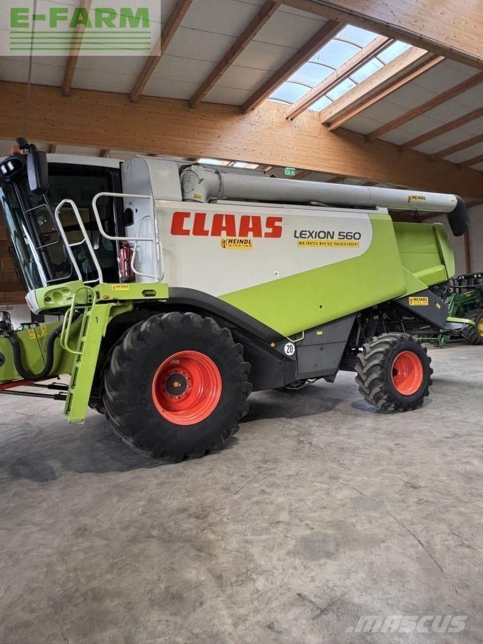 CLAAS lexion 560 콤바인 수확기