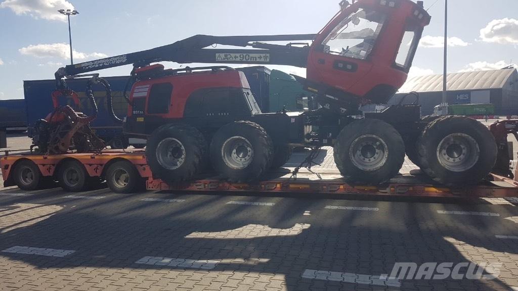 Komatsu 931 XC 원목 하베스터