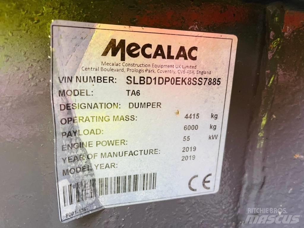 Mecalac TA 6 건설현장 덤프트럭