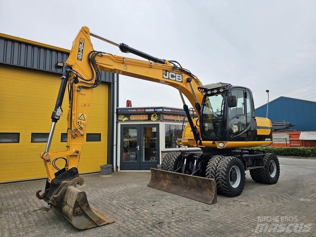 JCB JS145W  휠 굴삭기