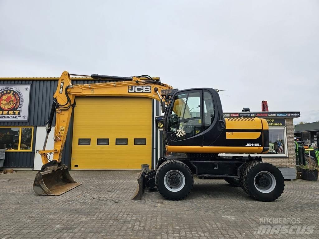 JCB JS145W  휠 굴삭기