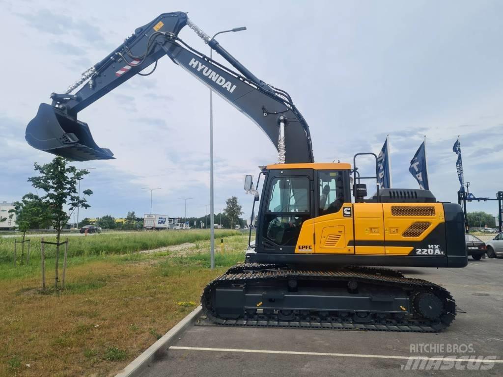 Hyundai HX220AL 대형 굴삭기 29톤 이상