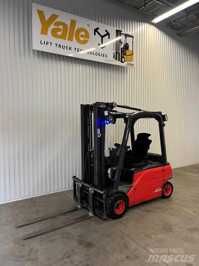 Linde E 20 PL-01 전동 지게차