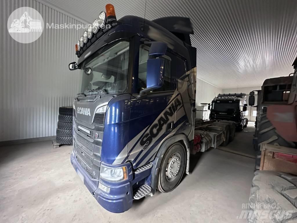 Scania R 650 새시 운전실 트럭