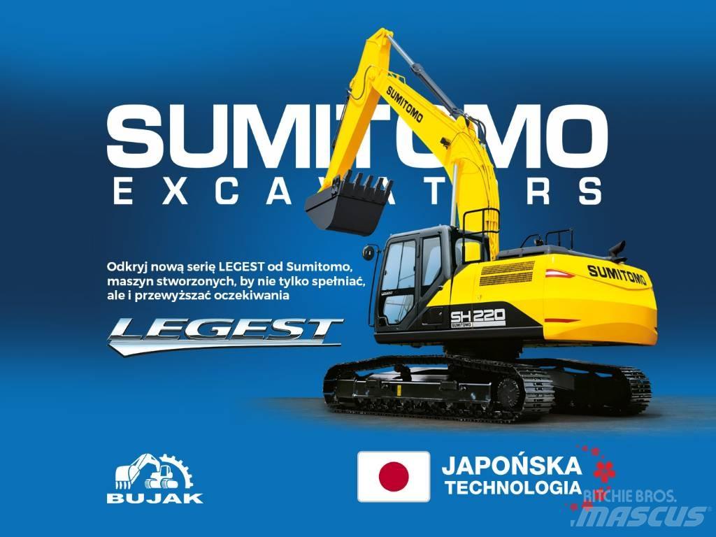 Sumitomo SH220LC 대형 굴삭기 29톤 이상