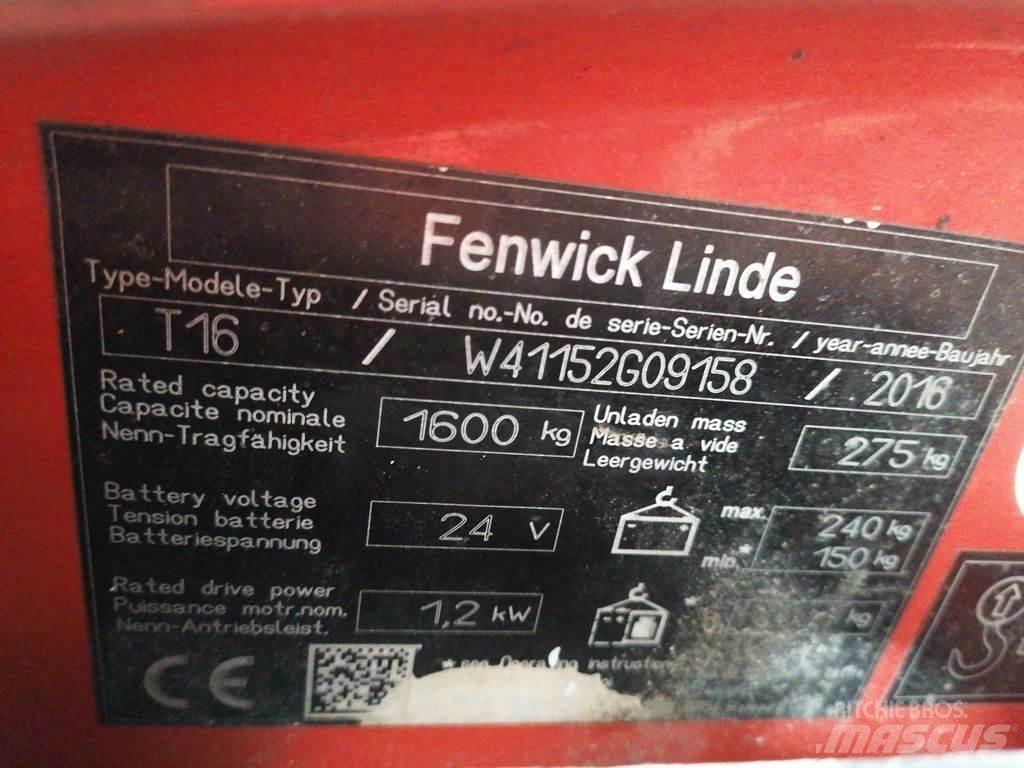 Linde T16 경량 리프터