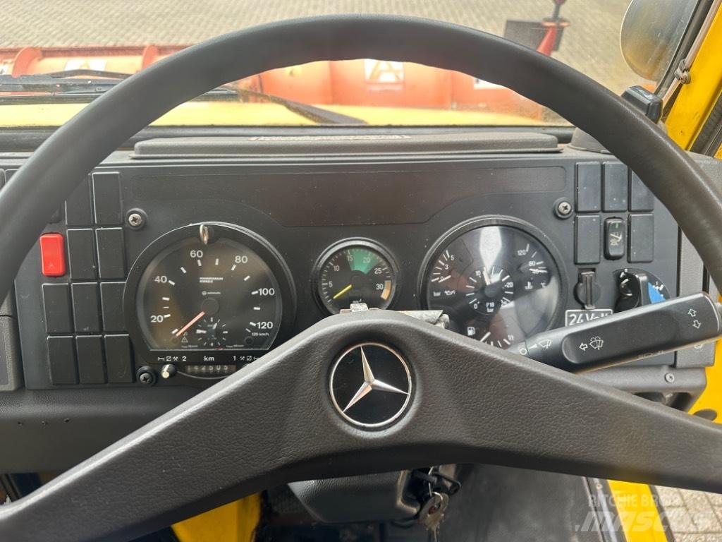 Unimog U1400 Rail 모래(염화칼슘) 살포기