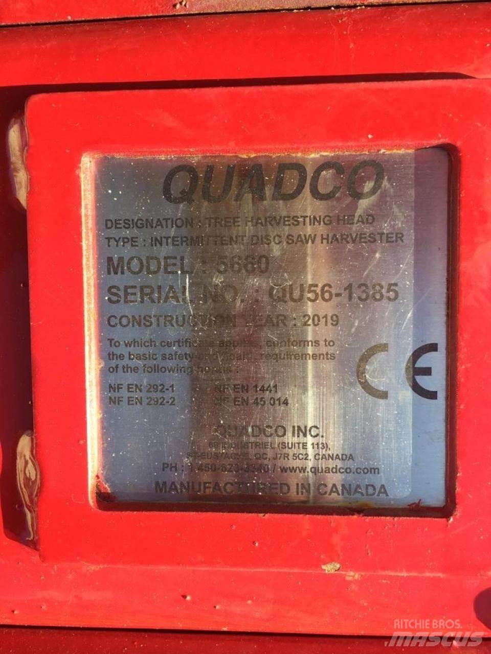  Quadco 5660 원목집게
