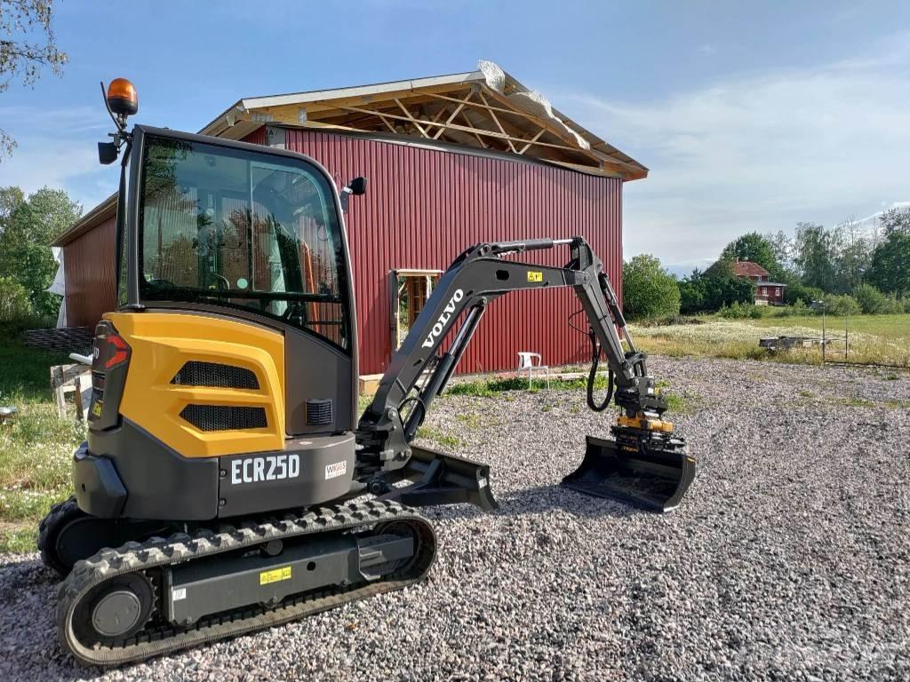 Volvo ECR 25 D 소형 굴삭기 7톤 미만