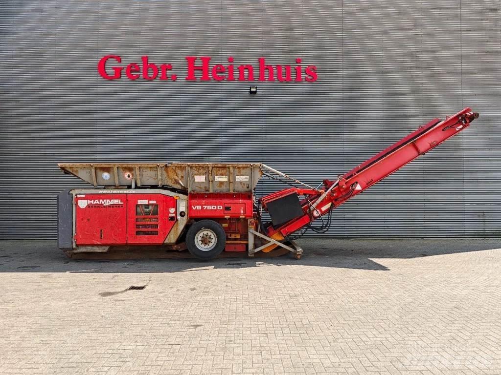 Hammel VB 750 D 폐기물 분쇄기