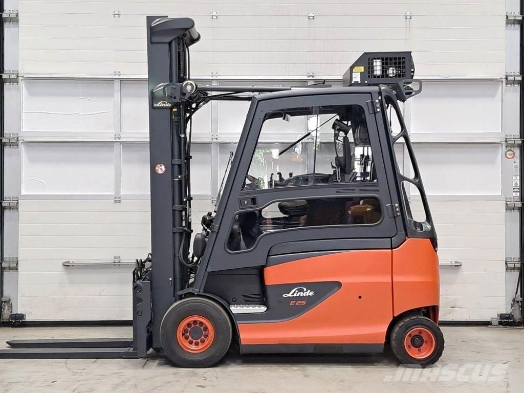 Linde E25HL-01/600 전동 지게차