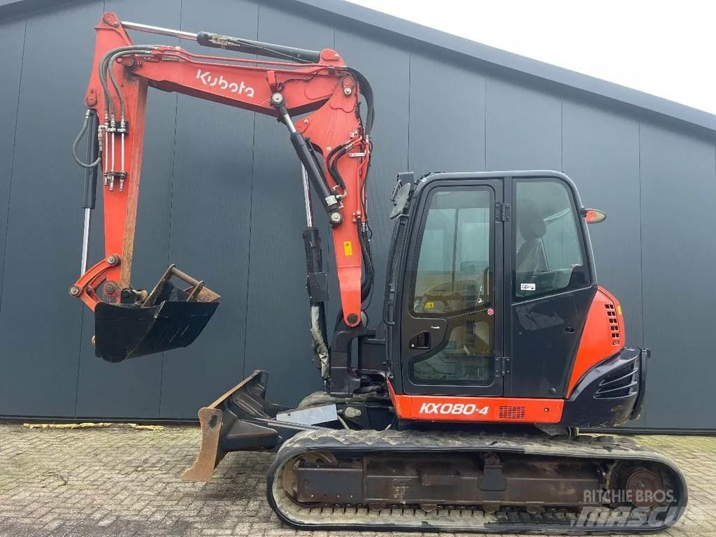 Kubota Kx080-4 중형굴삭기 7톤-28톤
