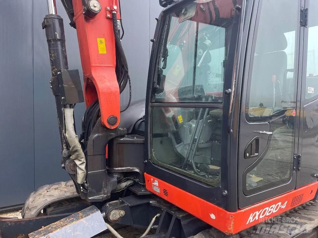 Kubota Kx080-4 중형굴삭기 7톤-28톤