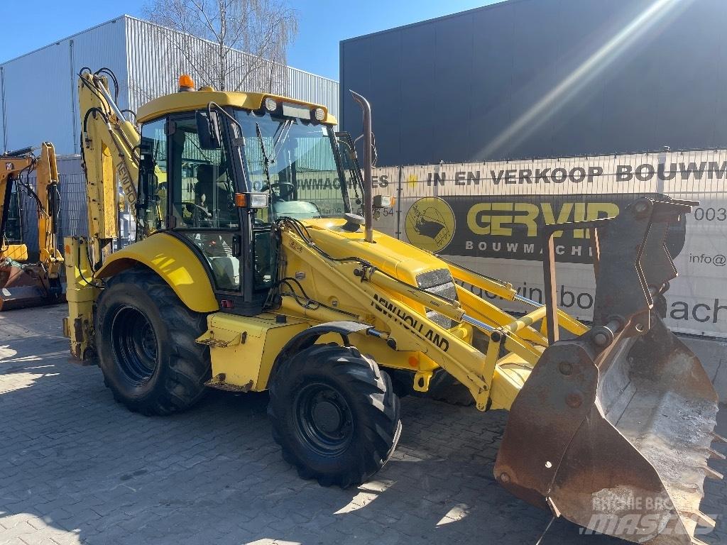 New Holland LB 110 백호로더