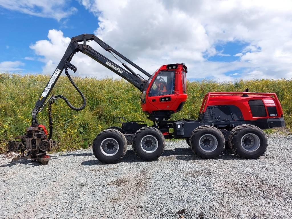 Komatsu 931XC-1 원목 하베스터