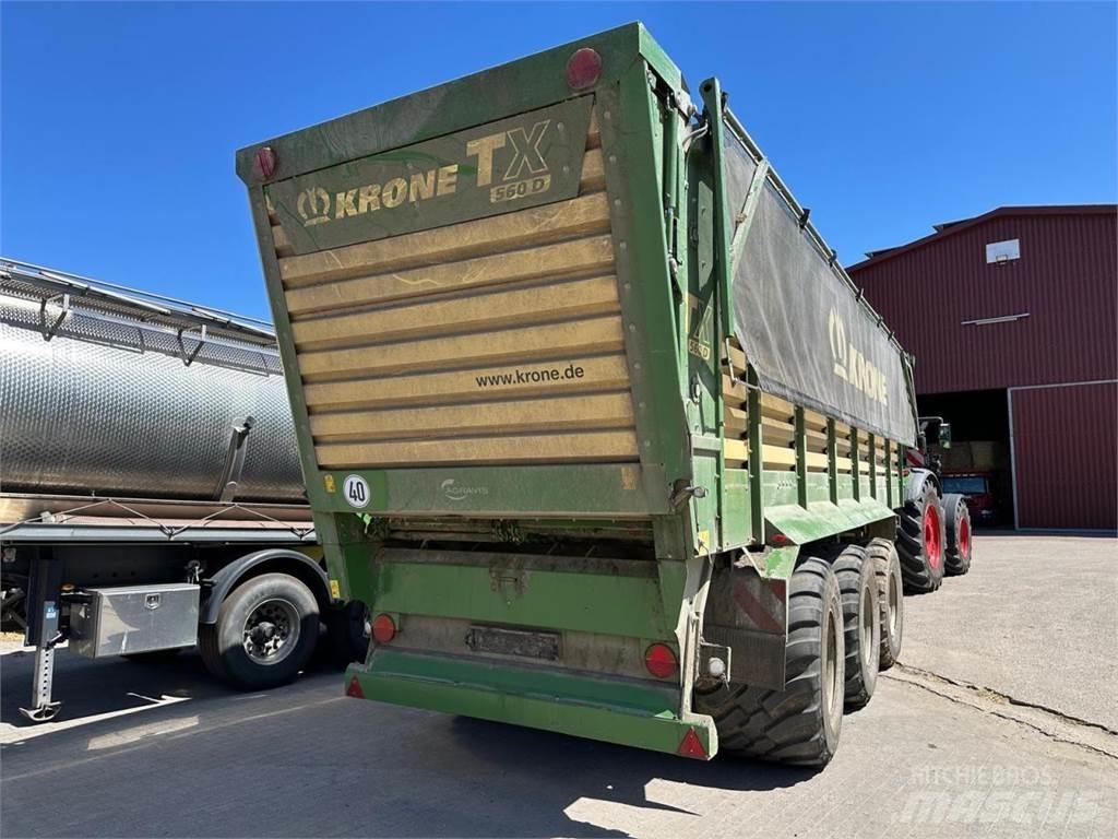 Krone TX 560D 곡물용 카트