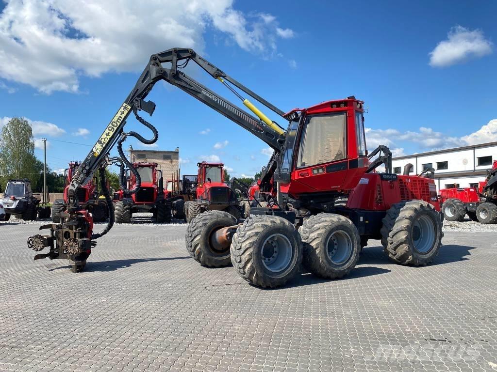 Komatsu 911.5 원목 하베스터