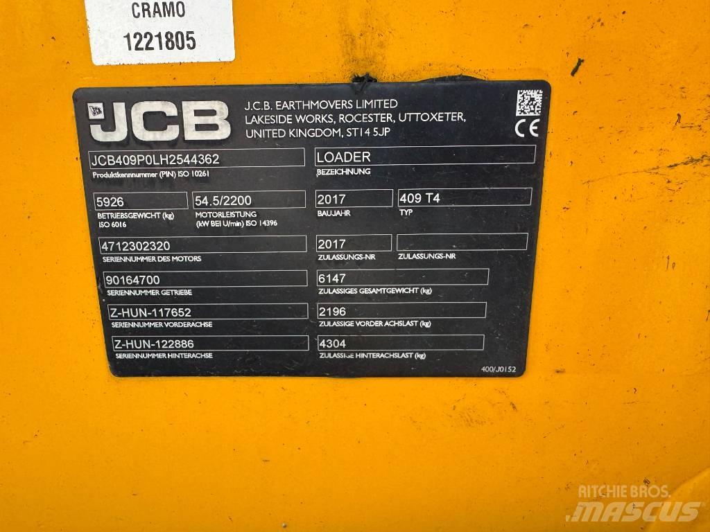 JCB 409  휠로우더