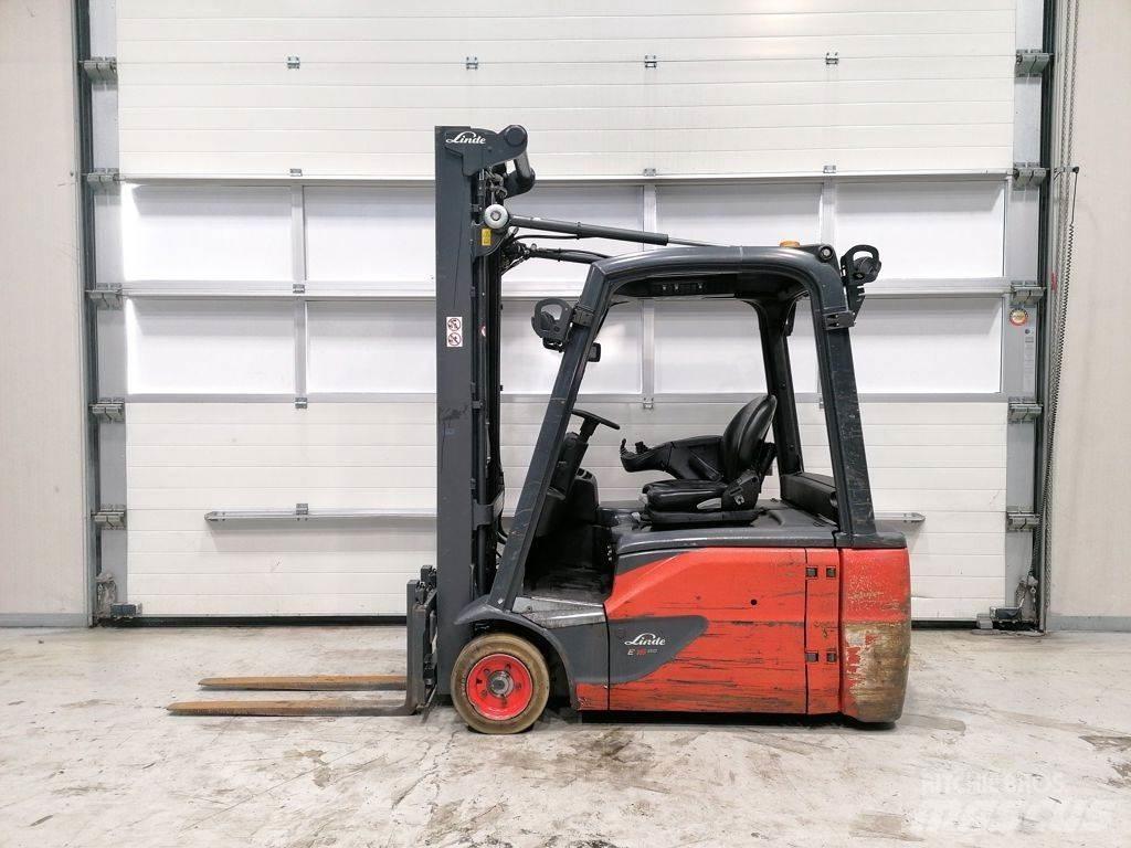 Linde E16L-02 전동 지게차
