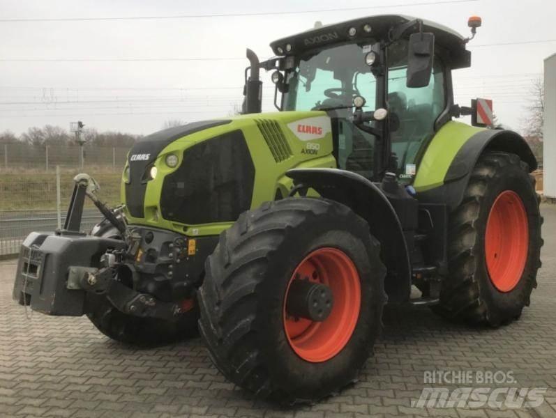 CLAAS AXION 850 트랙터