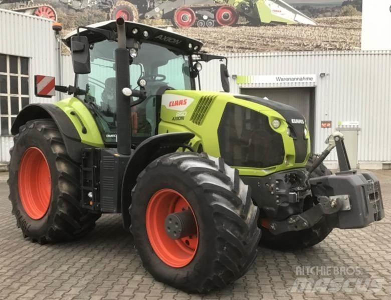 CLAAS AXION 850 트랙터