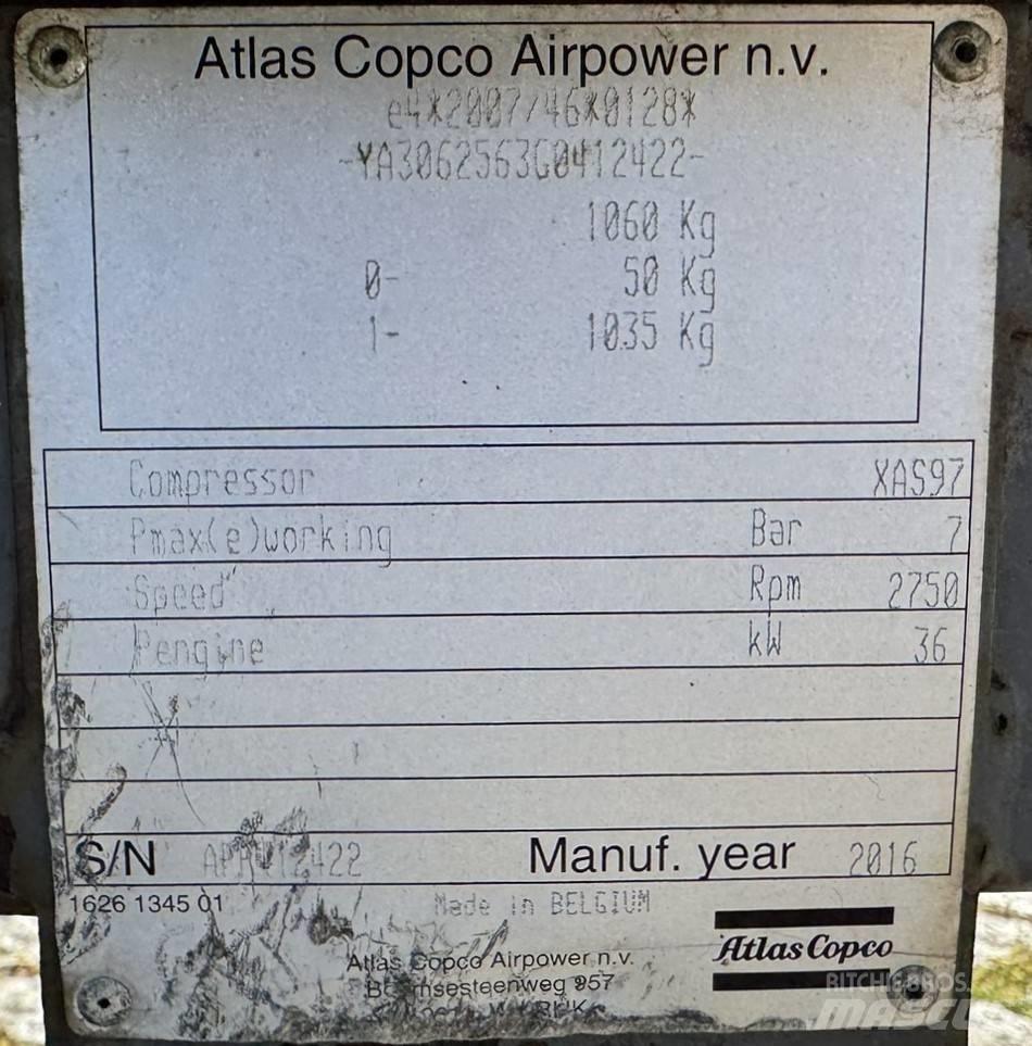 Atlas Copco XAS97 콤푸레샤