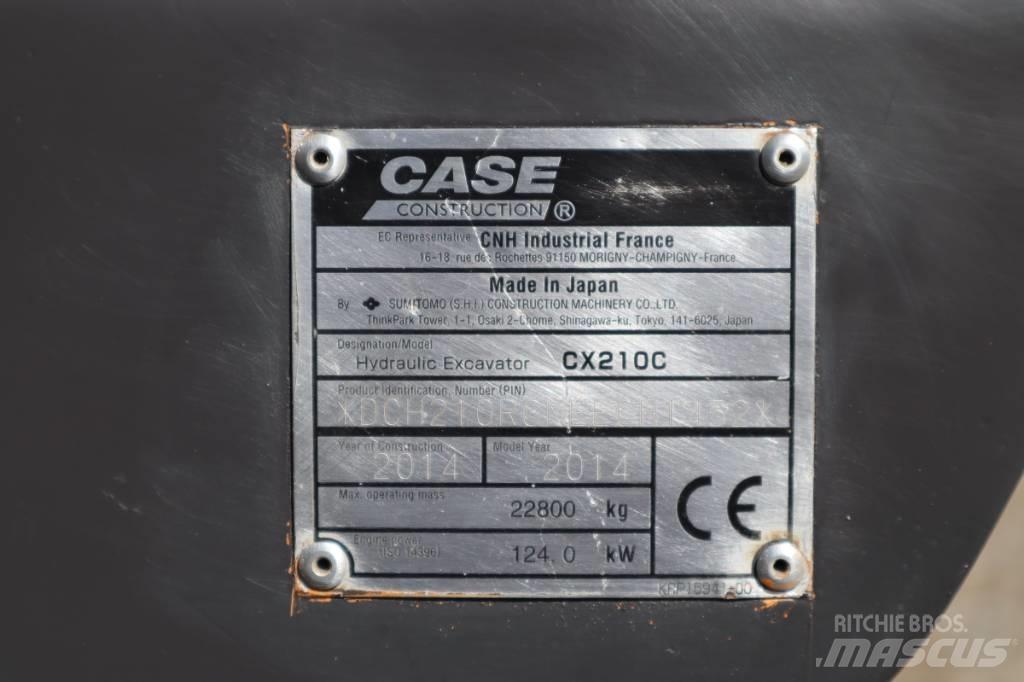 CASE CX210C 대형 굴삭기 29톤 이상