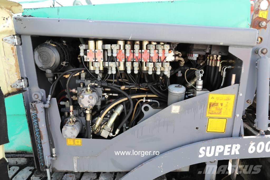Vögele Super 600 아스팔트 포장장비