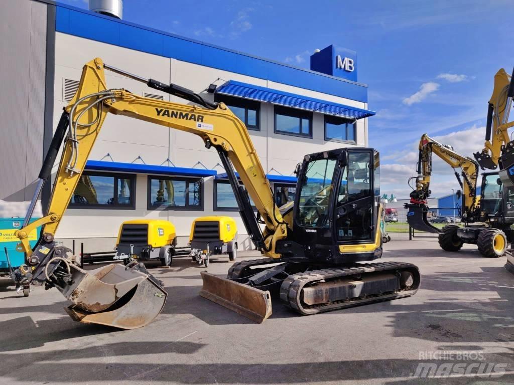 Yanmar Vio 80-1A 중형굴삭기 7톤-28톤