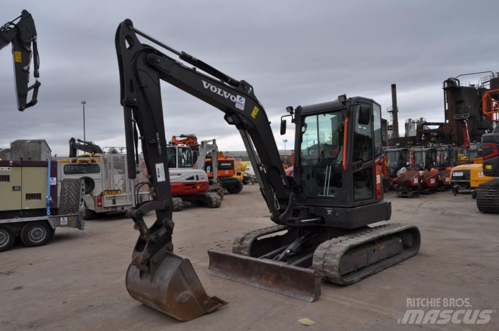Volvo ECR50F 소형 굴삭기 7톤 미만