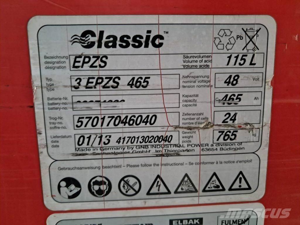 Linde R16S-12 리치 트럭