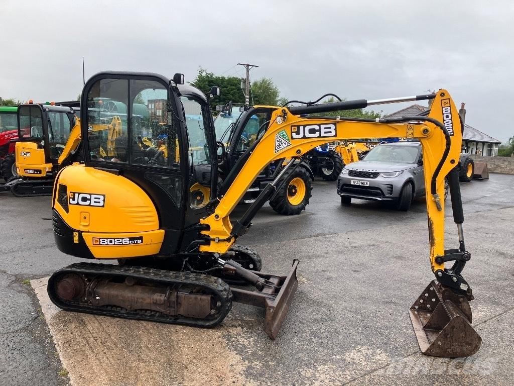 JCB 8026 CTS 소형 굴삭기 7톤 미만