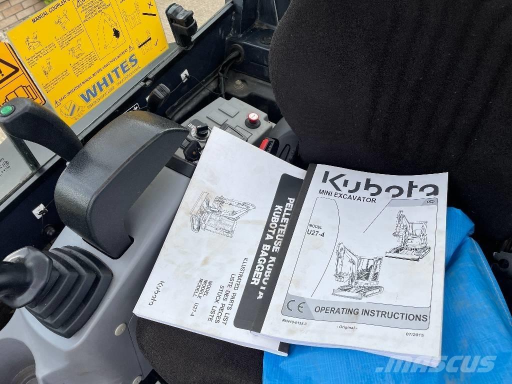 Kubota U 27-4 소형 굴삭기 7톤 미만