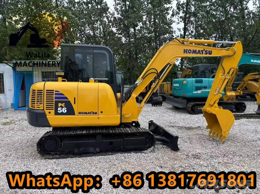 Komatsu PC 56-7 소형 굴삭기 7톤 미만