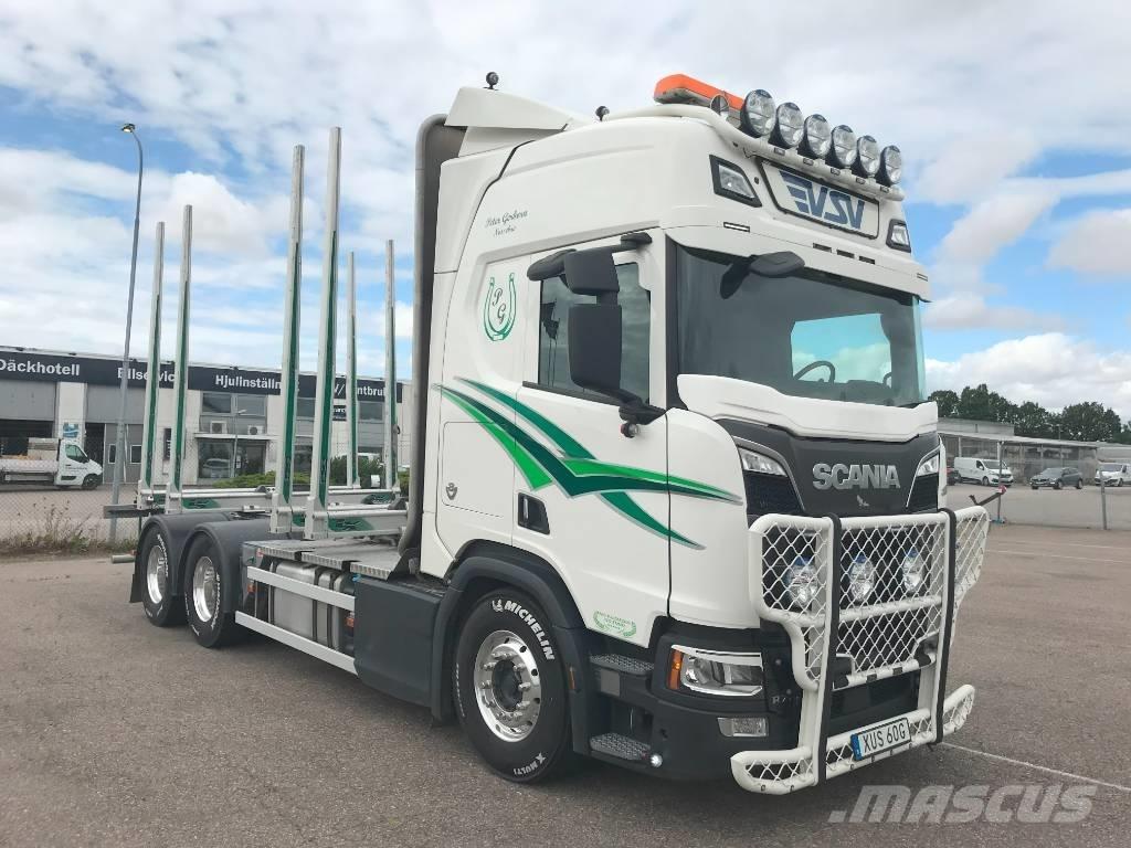 Scania R 770 6x4 목재 트럭