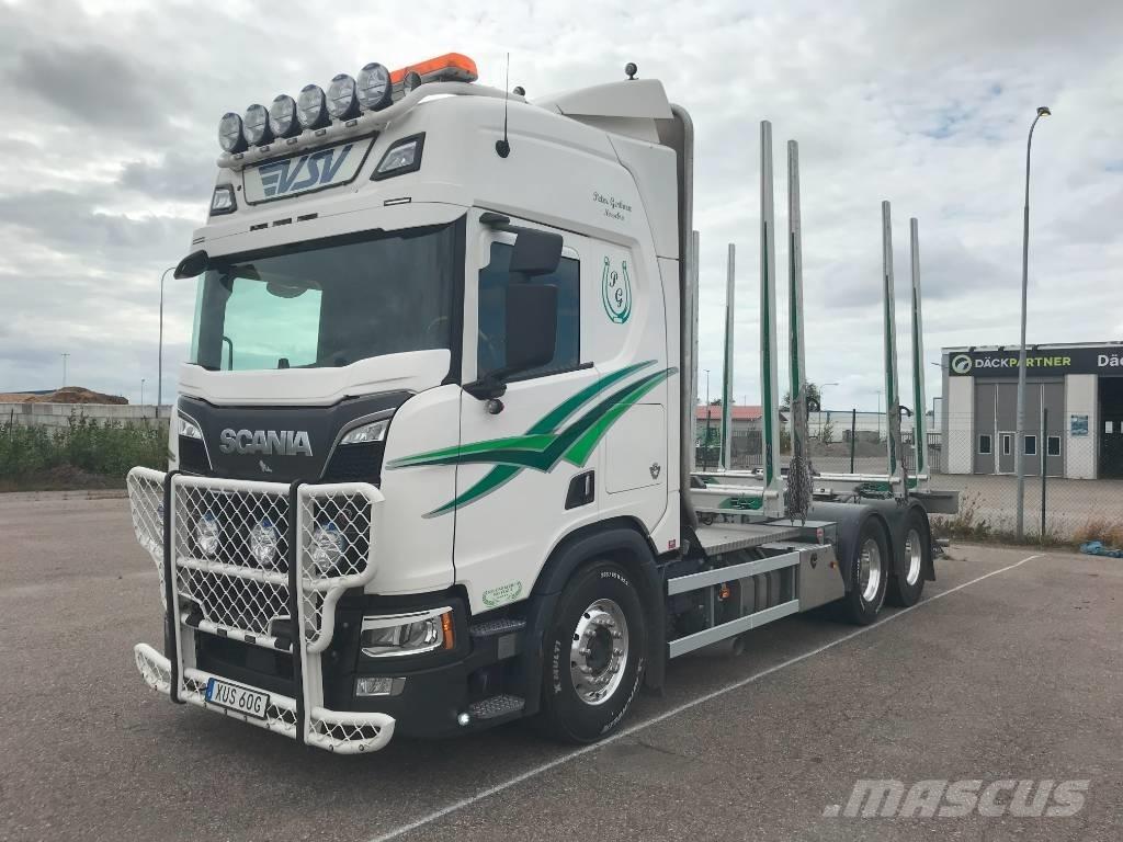 Scania R 770 6x4 목재 트럭