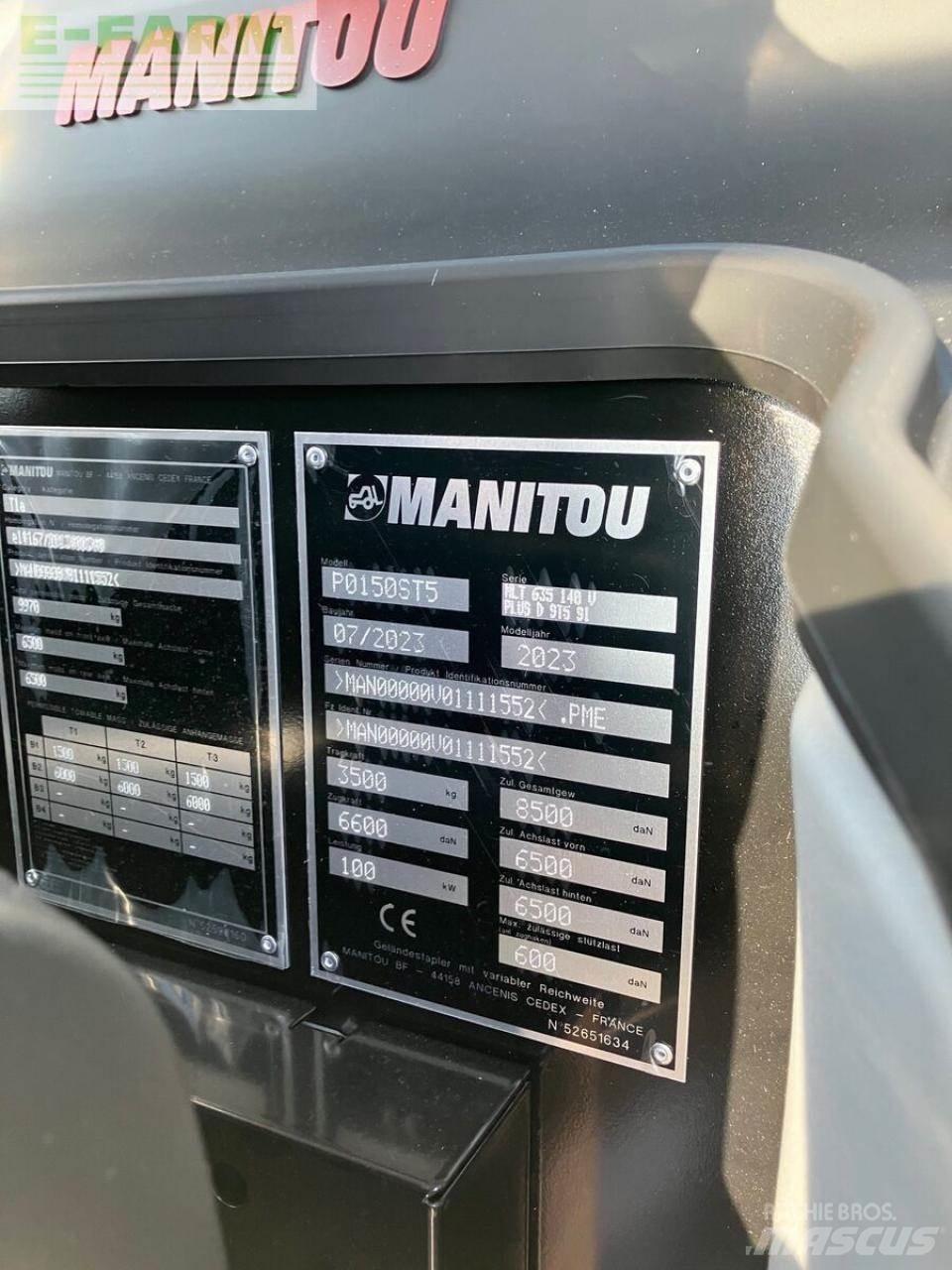 Manitou mlt635 농업용 텔레 핸들러