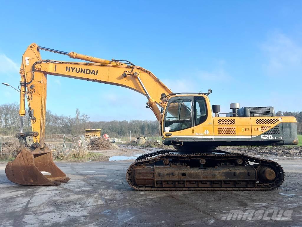 Hyundai R520LC-9 대형 굴삭기 29톤 이상