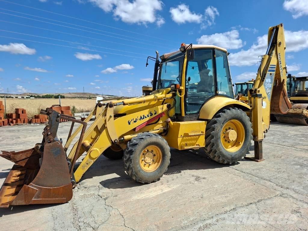 Komatsu WB 91 R 백호로더