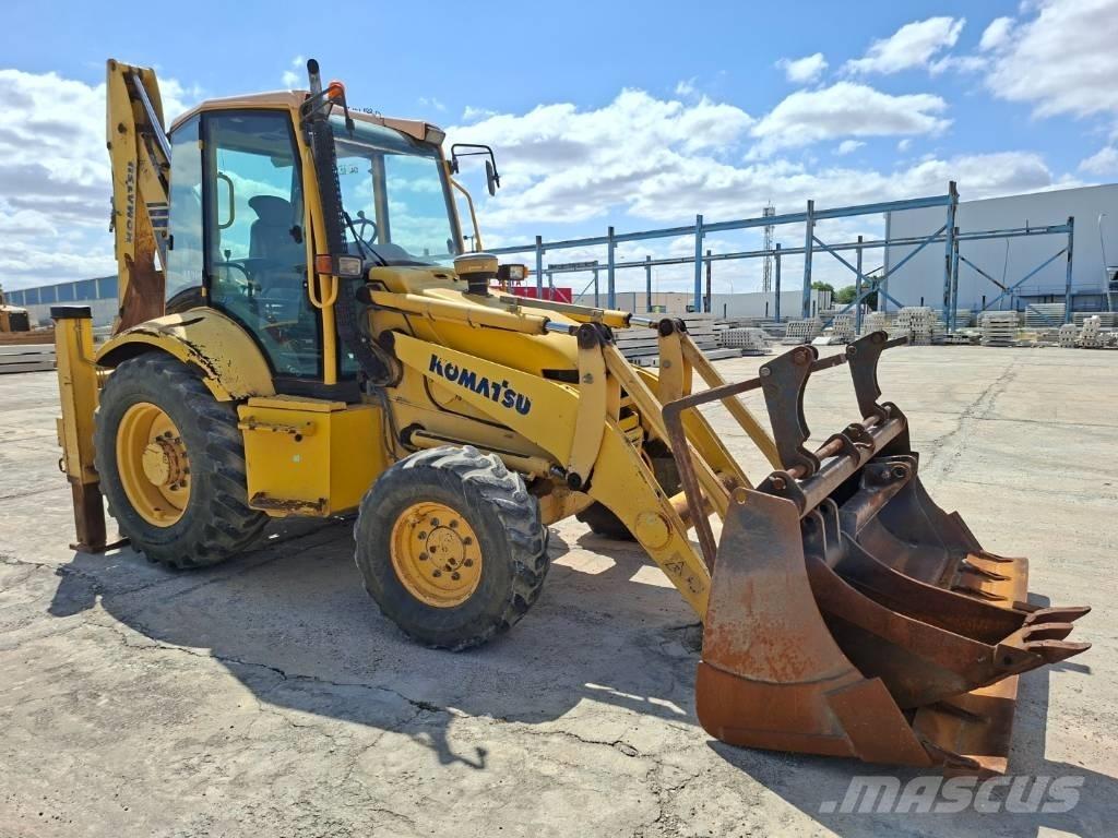 Komatsu WB 91 R 백호로더