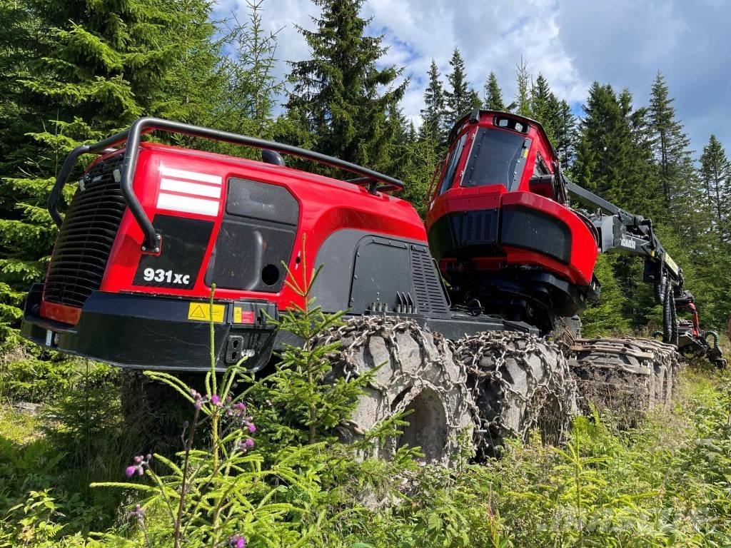 Komatsu 931 XC 원목 하베스터